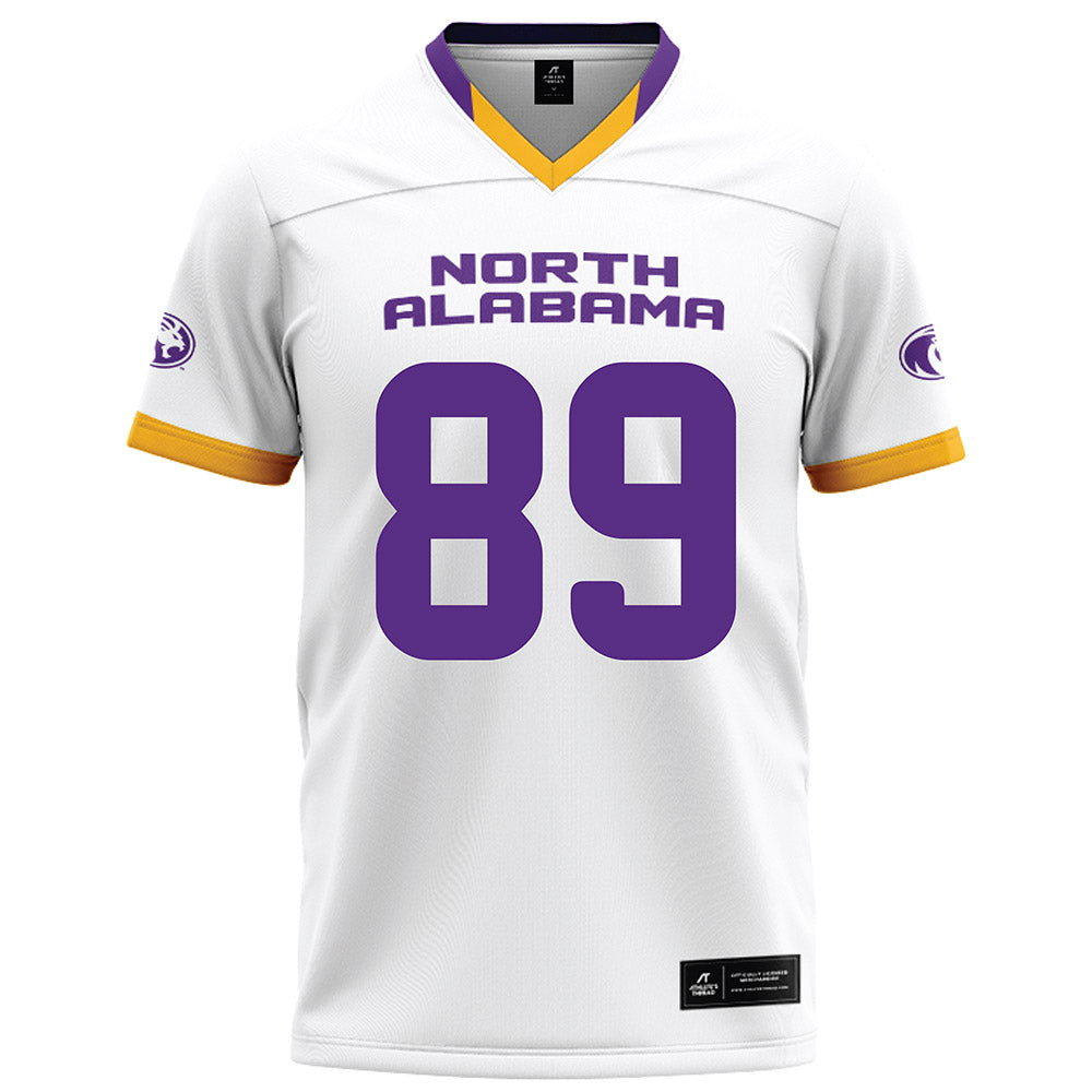 North Alabama - NCAA Football : Chandler Dixon - White Football Jersey-0