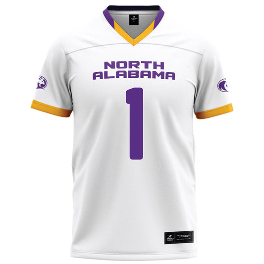 North Alabama - NCAA Football : Tango McCauley - White Football Jersey-0