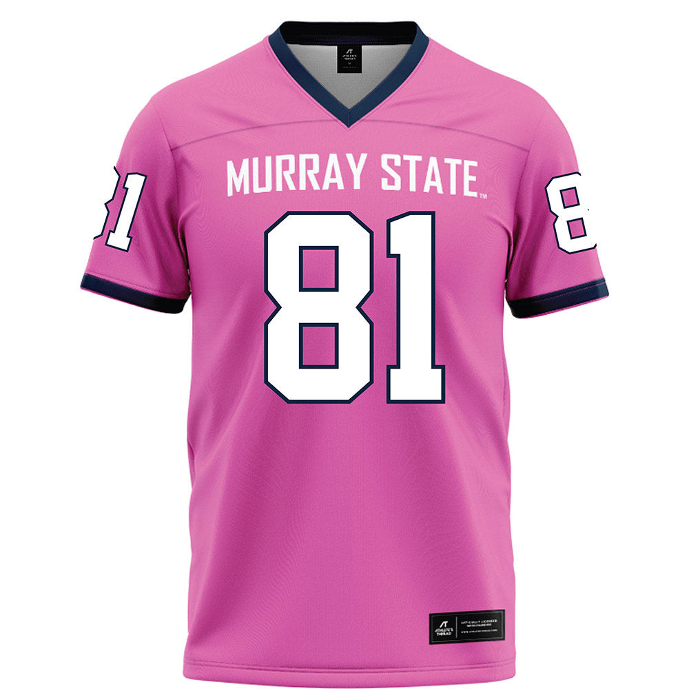 Murray State - NCAA Football : Reece Hunt - Pink Football Jersey-0