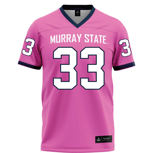 Murray State - NCAA Football : Daniel Aganbi - Pink Football Jersey-0