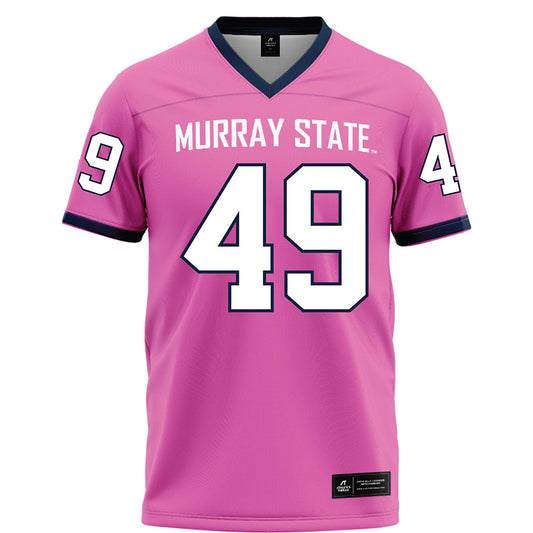Murray State - NCAA Football : Ardin Jeanty - Pink Football Jersey-0