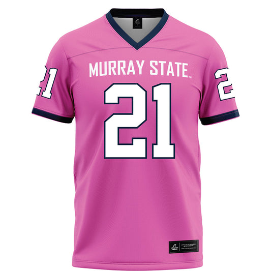 Murray State - NCAA Football : Kyson Morgan - Pink Football Jersey-0