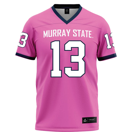 Murray State - NCAA Football : Trey Firestone - Pink Football Jersey-0