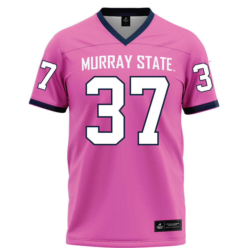 Murray State - NCAA Football : Dax Pregeant - Pink Football Jersey-0