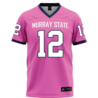 Murray State - NCAA Football : Ty Brown - Pink Football Jersey-0