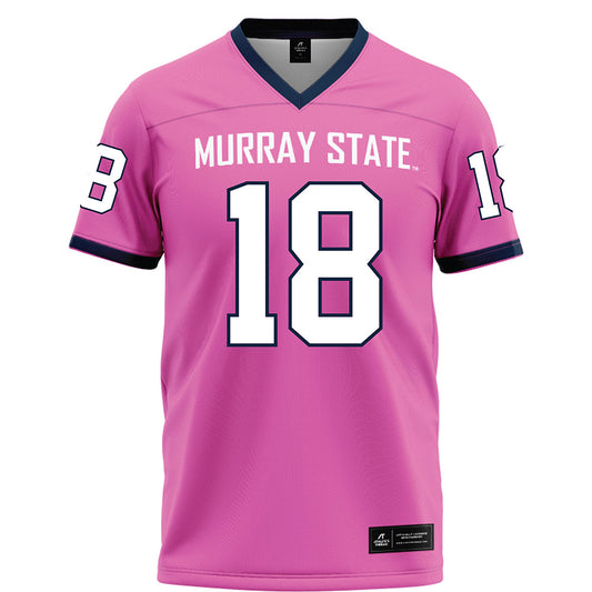 Murray State - NCAA Football : Huseyin Simsir - Pink Football Jersey-0