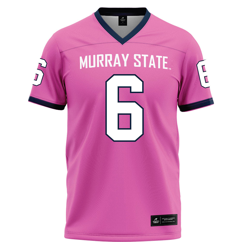 Murray State - NCAA Football : Dimitri Howard - Pink Football Jersey-0