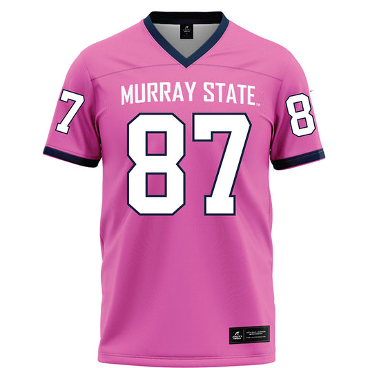 Murray State - NCAA Football : Liam McCormack - Pink Football Jersey-0