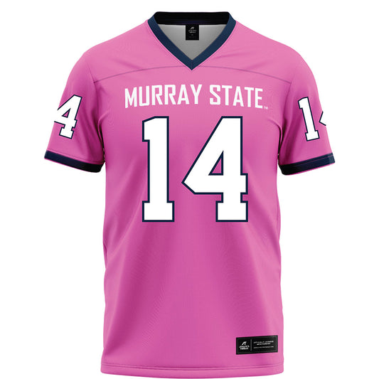 Murray State - NCAA Football : Jordan Sonnabend - Pink Football Jersey-0