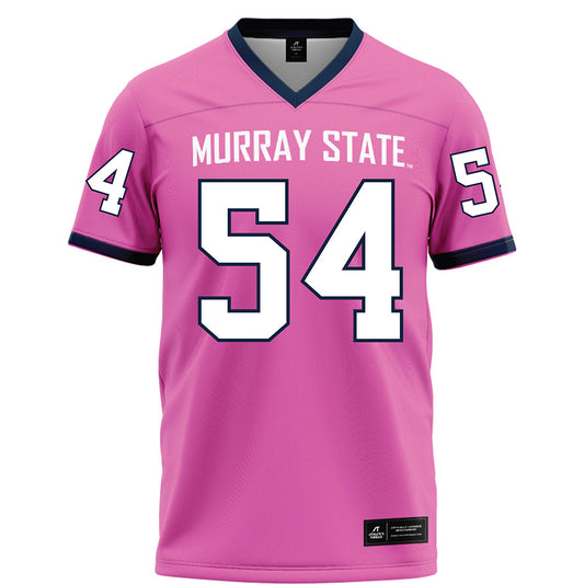 Murray State - NCAA Football : Triston Flounoy - Pink Football Jersey-0
