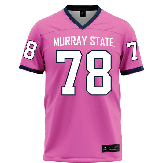 Murray State - NCAA Football : Micah Martin - Pink Football Jersey-0
