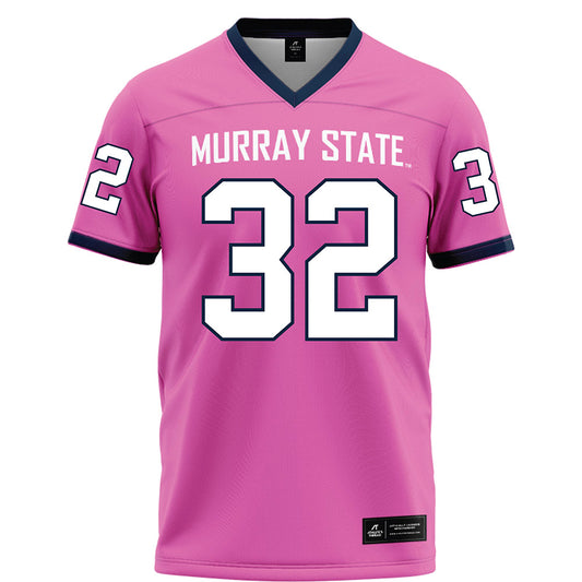 Murray State - NCAA Football : Joshua Crawford - Pink Football Jersey-0