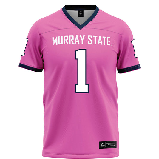 Murray State - NCAA Football : Bryan Pulley - Pink Football Jersey-0
