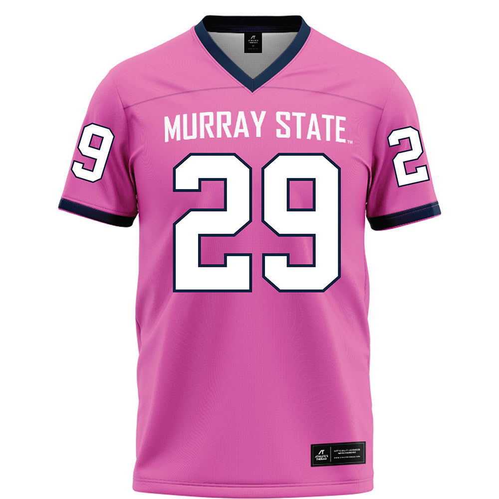 Murray State - NCAA Football : Jamarcus Davis - Pink Football Jersey-0