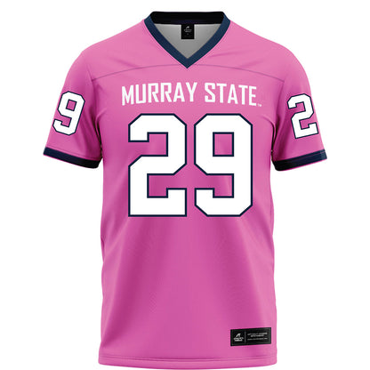 Murray State - NCAA Football : Jamarcus Davis - Pink Football Jersey-0
