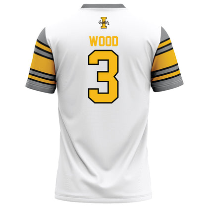 Idaho - NCAA Football : Joshua Wood - White Football Jersey-1