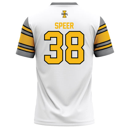 Idaho - NCAA Football : Nikko Speer - White Football Jersey-1