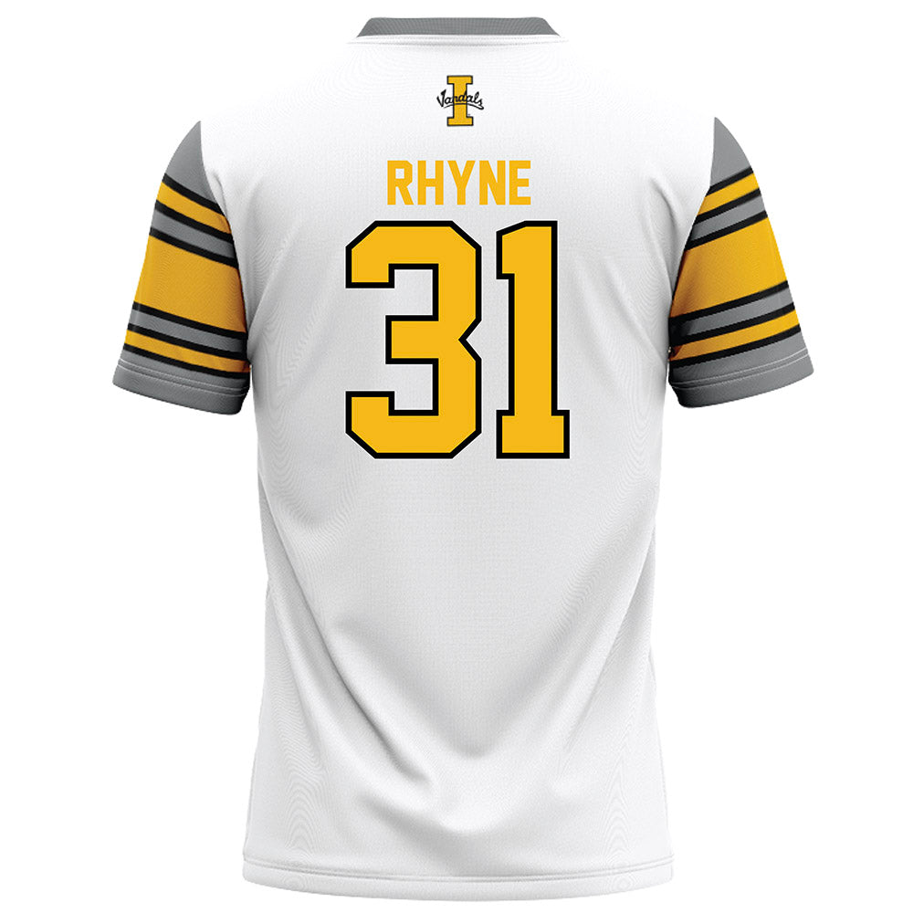 Idaho - NCAA Football : Martin Rhyne - White Football Jersey-1
