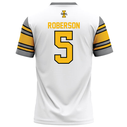 Idaho - NCAA Football : Mika Roberson - White Football Jersey-1