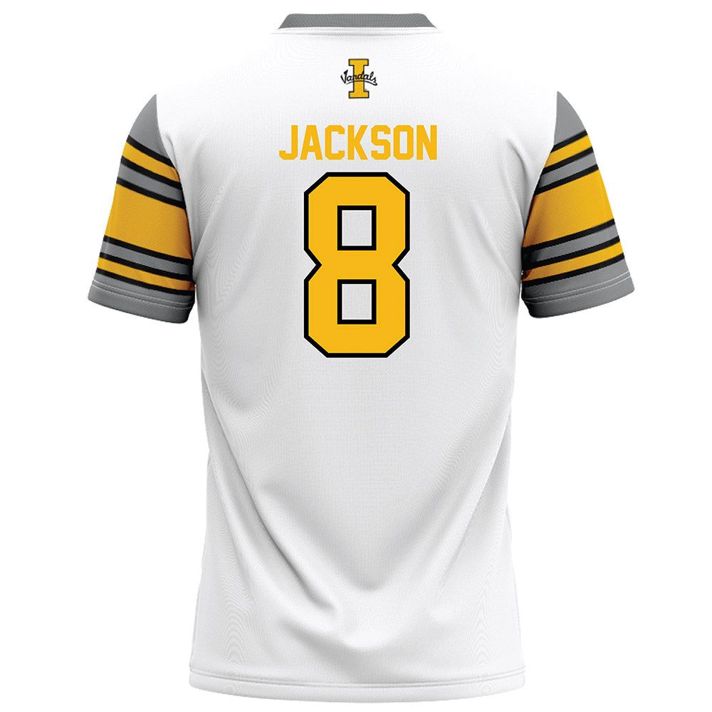 Idaho - NCAA Football : Tim Jackson - White Football Jersey-1