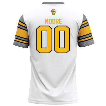 Idaho - NCAA Football : Luca Moore - White Football Jersey-1