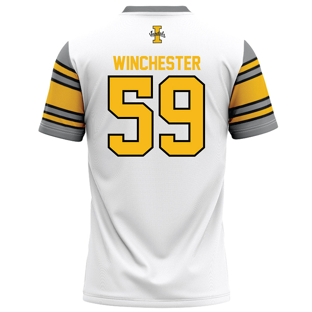 Idaho - NCAA Football : Jace Winchester - White Football Jersey-1