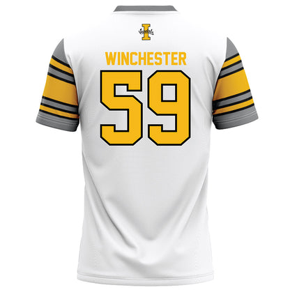 Idaho - NCAA Football : Jace Winchester - White Football Jersey-1