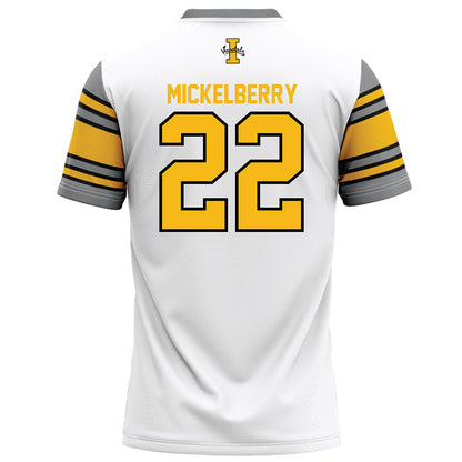 Idaho - NCAA Football : Wyatt Mickelberry - White Football Jersey-1
