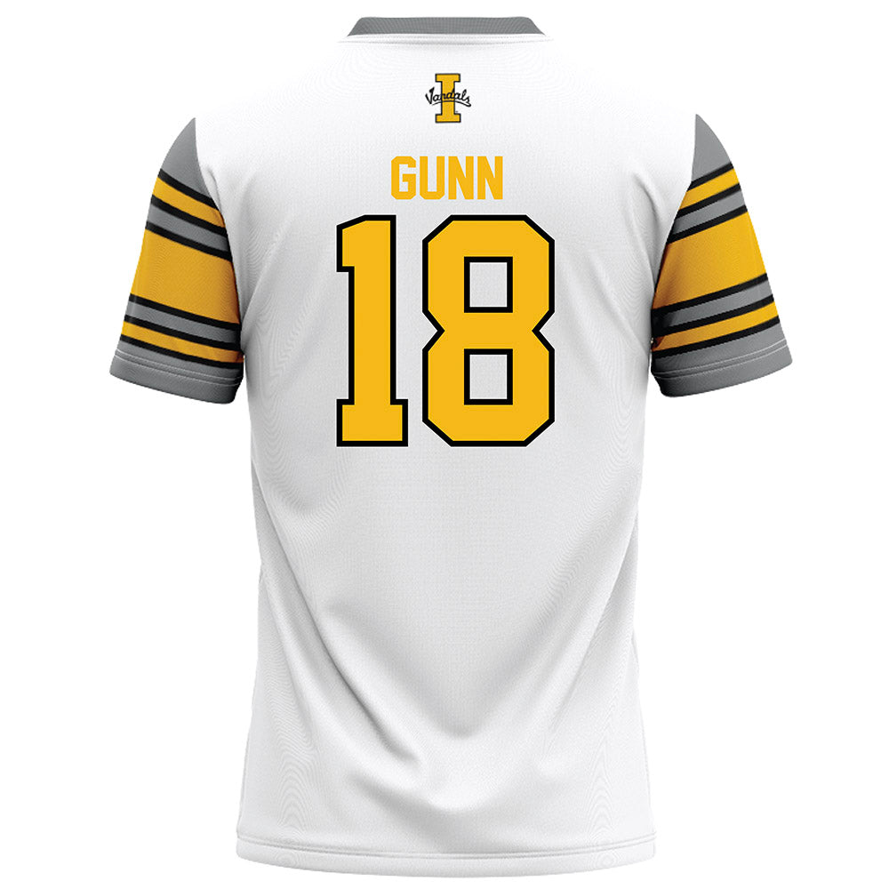 Idaho - NCAA Football : Deion Gunn - White Football Jersey-1