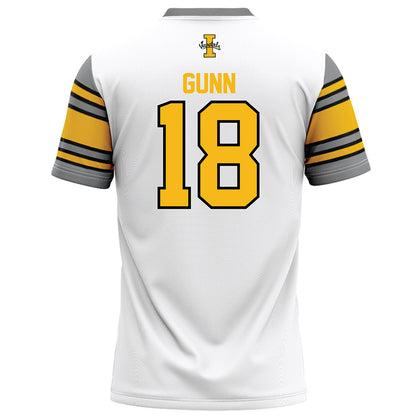 Idaho - NCAA Football : Deion Gunn - White Football Jersey-1