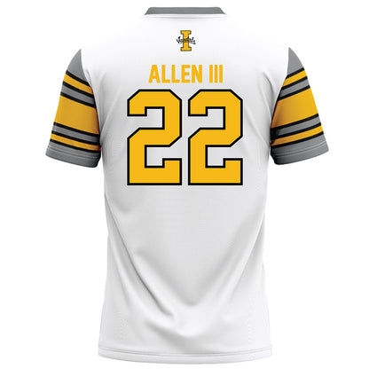 Idaho - NCAA Football : Jerry Allen III - White Football Jersey-1