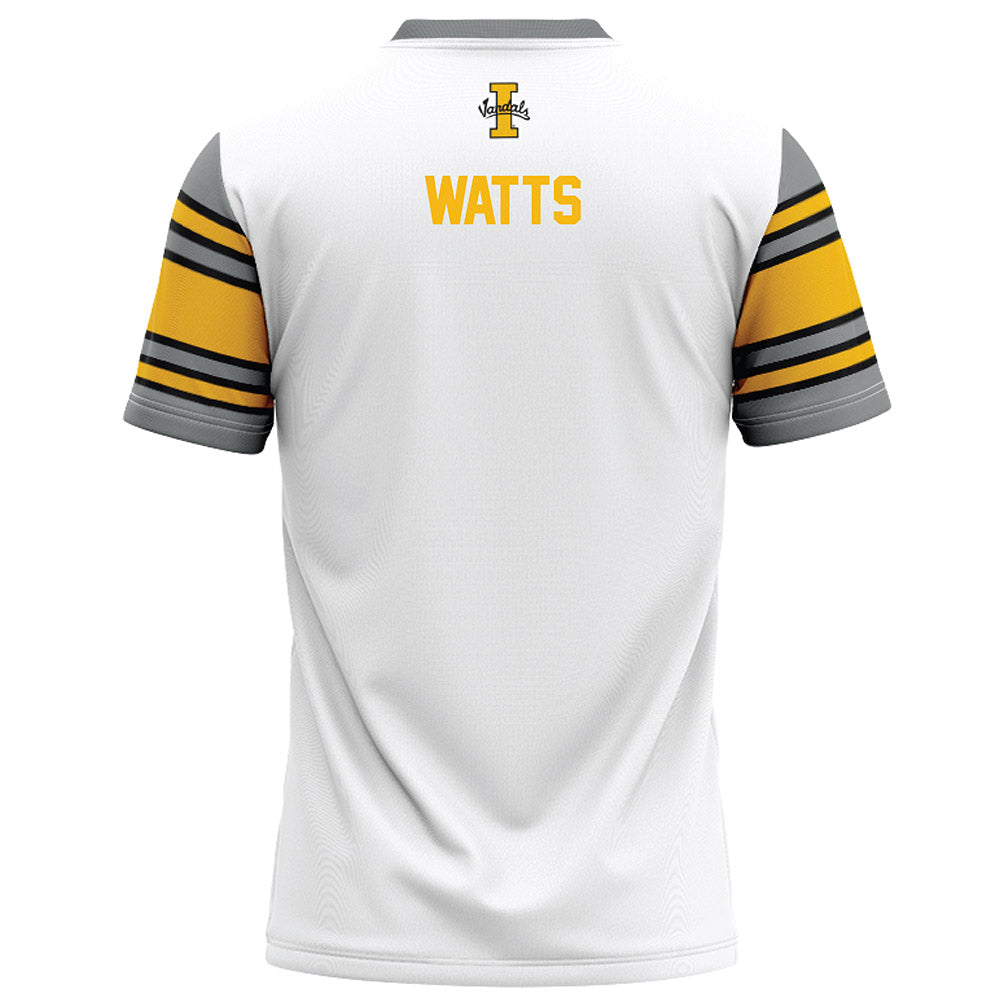 Idaho - NCAA Football : Britton Watts - White Football Jersey-1