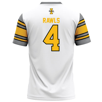 Idaho - NCAA Football : Khaled Rawls - White Football Jersey-1