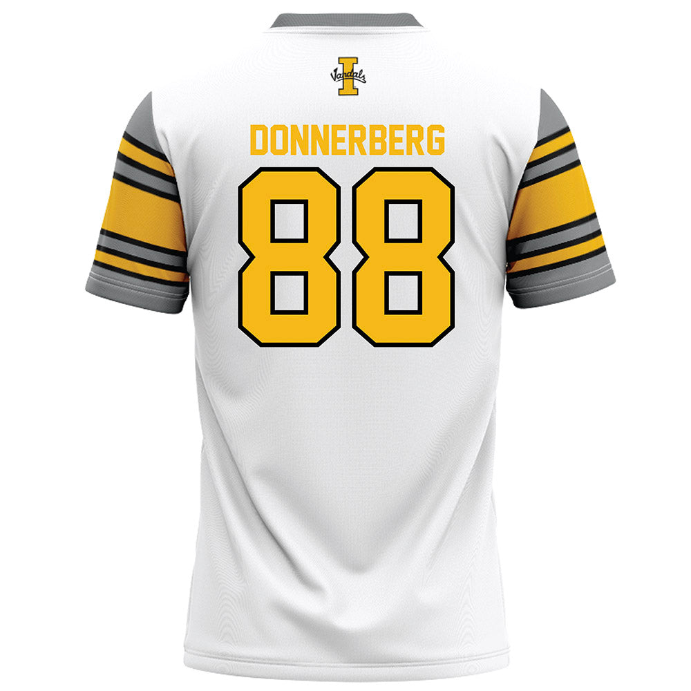 Idaho - NCAA Football : Gus Donnerberg - White Football Jersey