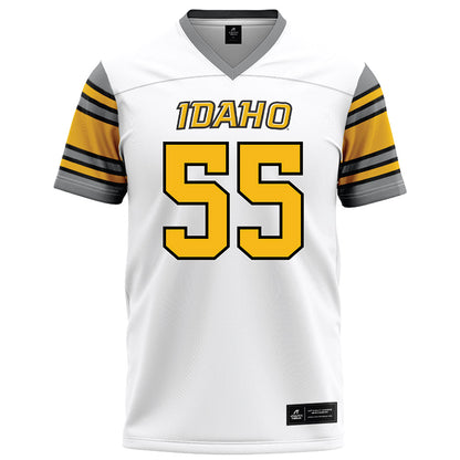 Idaho - NCAA Football : Maake Apo - White Football Jersey-0