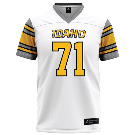 Idaho - NCAA Football : Howard Stedford - White Football Jersey-0