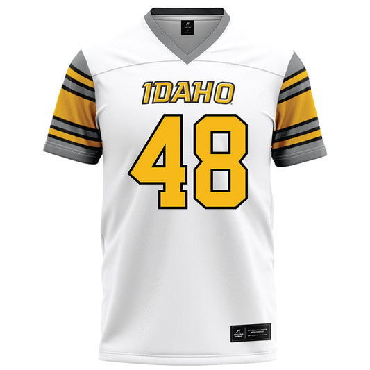 Idaho - NCAA Football : Owen Forsman - White Football Jersey-0