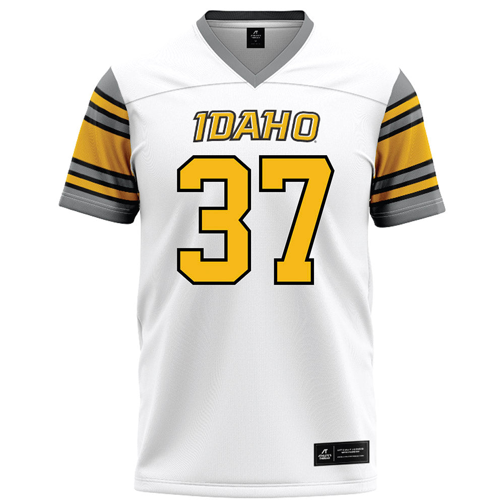 Idaho - NCAA Football : Ocean Taufa - White Football Jersey-0