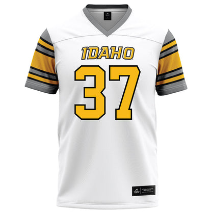 Idaho - NCAA Football : Ocean Taufa - White Football Jersey-0