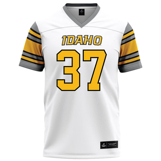 Idaho - NCAA Football : Ocean Taufa - White Football Jersey-0