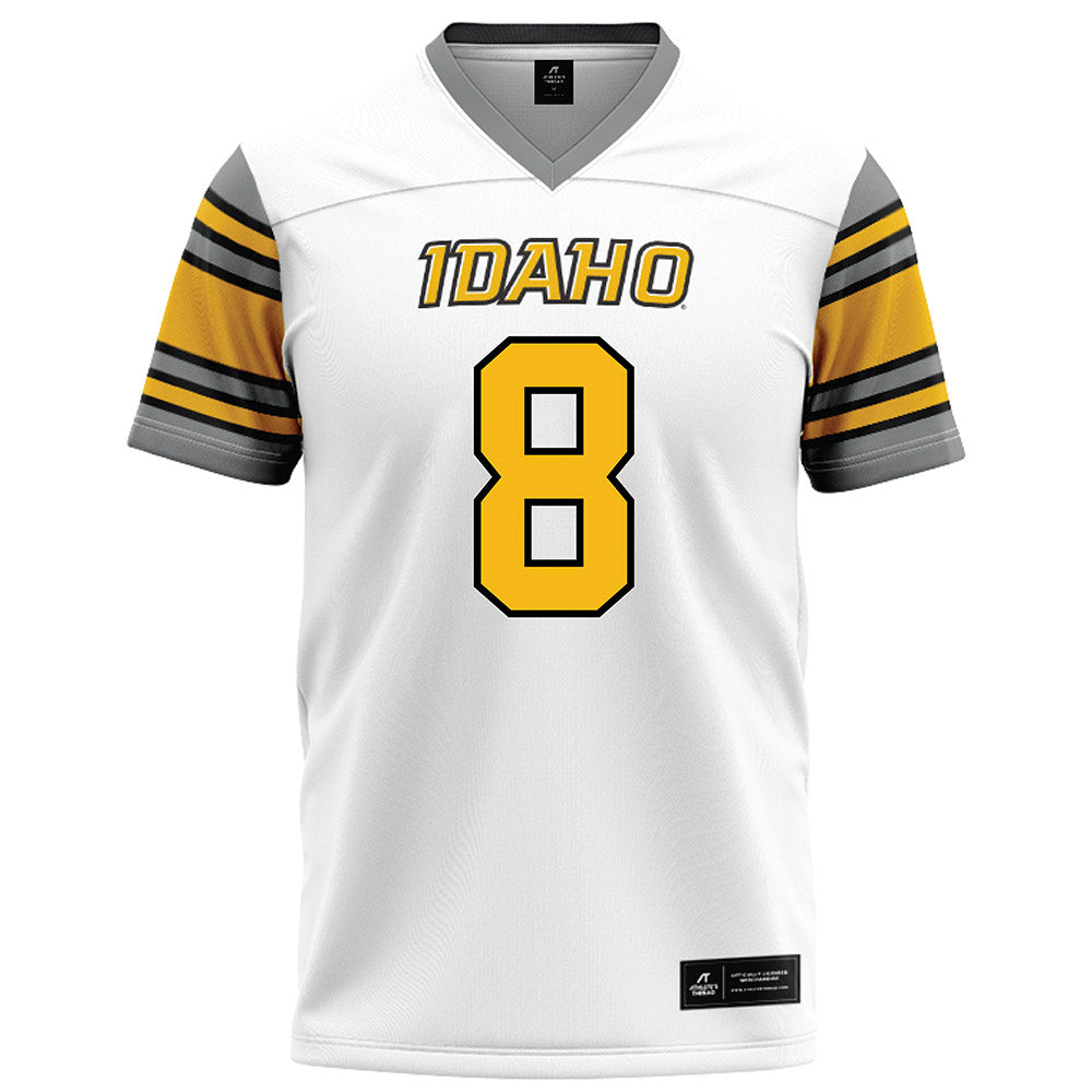 Idaho - NCAA Football : Tim Jackson - White Football Jersey-0