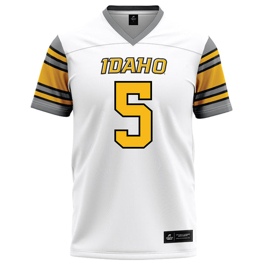 Idaho - NCAA Football : Mika Roberson - White Football Jersey-0