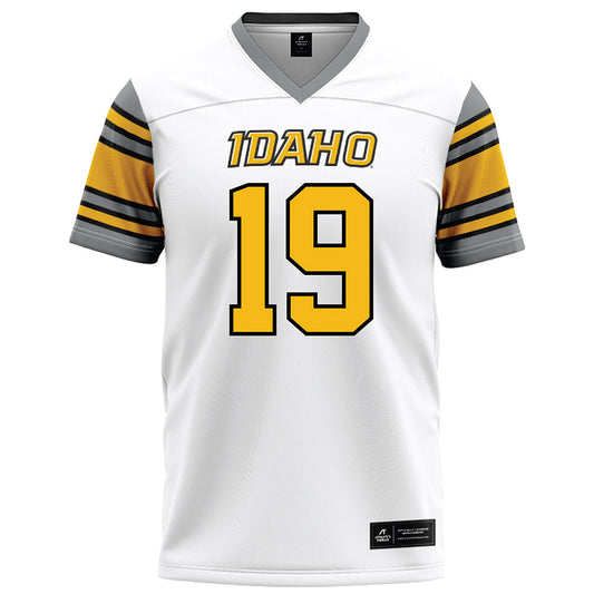 Idaho - NCAA Football : Brayden Rice - White Football Jersey-0