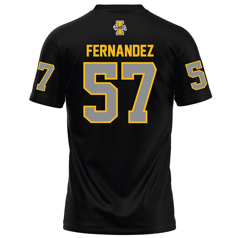Idaho - NCAA Football : Jayden Fernandez - Black Football Jersey-1