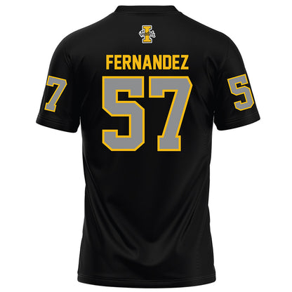 Idaho - NCAA Football : Jayden Fernandez - Black Football Jersey-1