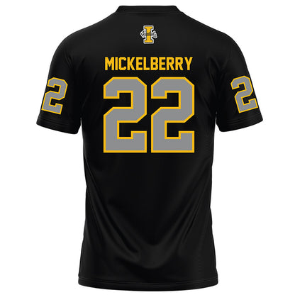 Idaho - NCAA Football : Wyatt Mickelberry - Black Football Jersey-1