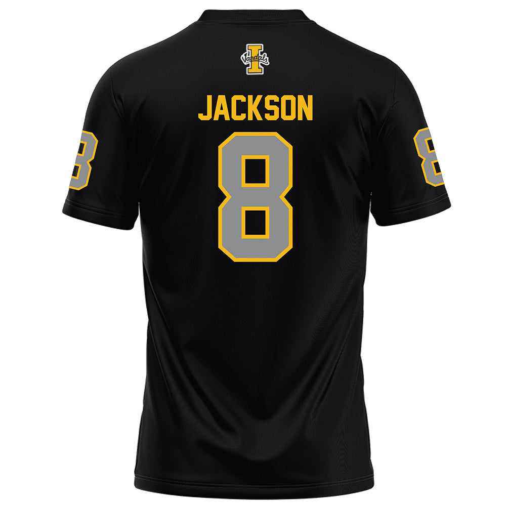 Idaho - NCAA Football : Tim Jackson - Black Football Jersey-1
