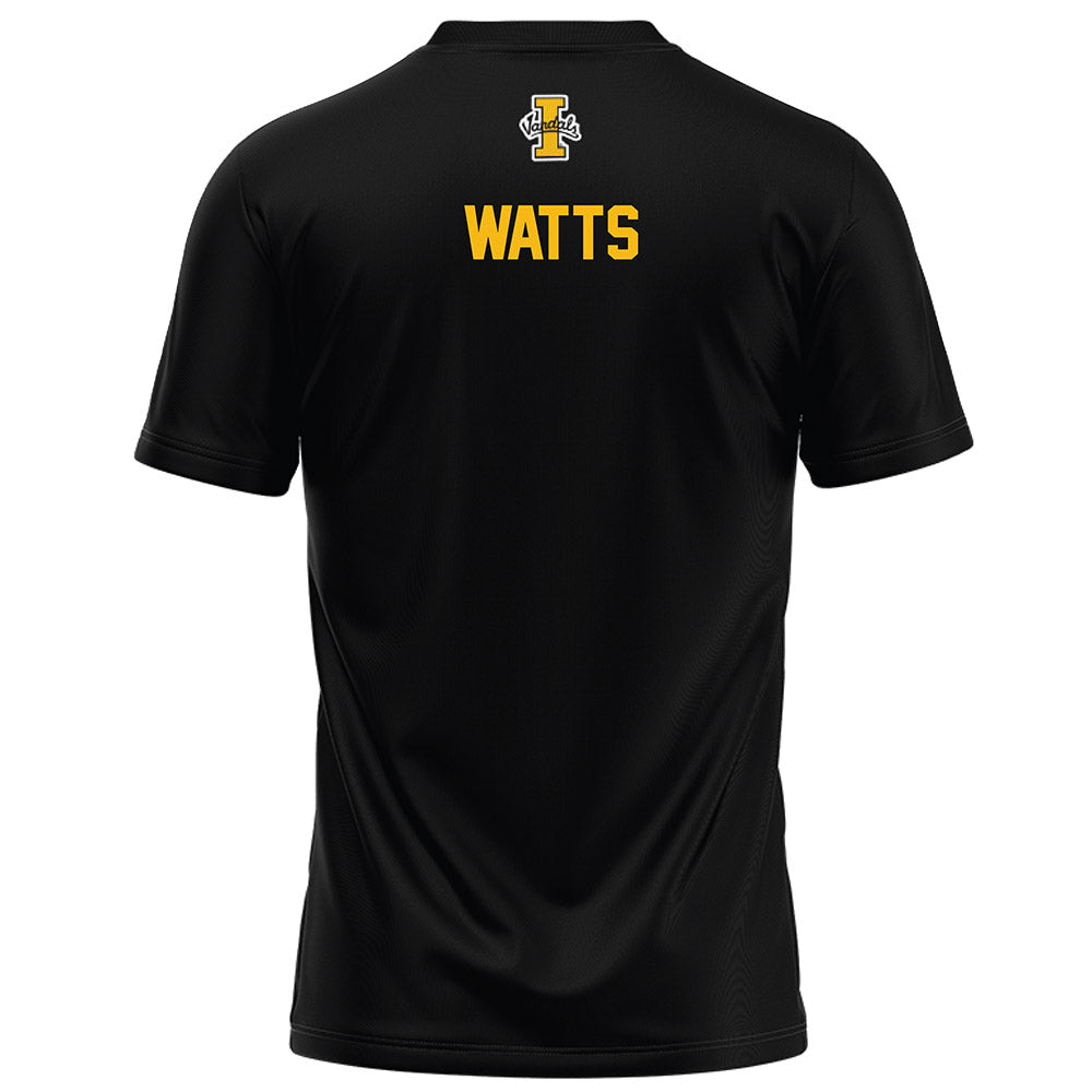Idaho - NCAA Football : Britton Watts - Black Football Jersey-1