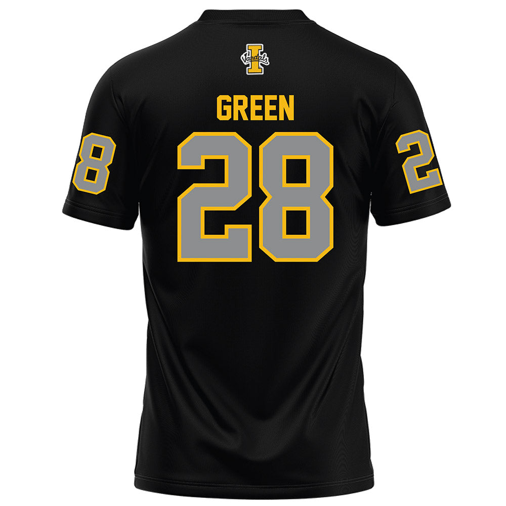 Idaho - NCAA Football : Jermell Green - Black Football Jersey-1