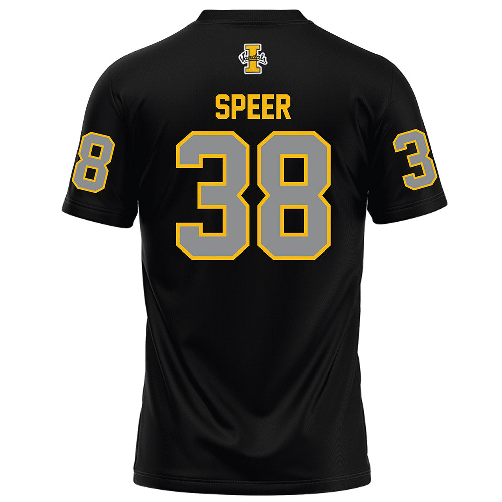Idaho - NCAA Football : Nikko Speer - Black Football Jersey-1